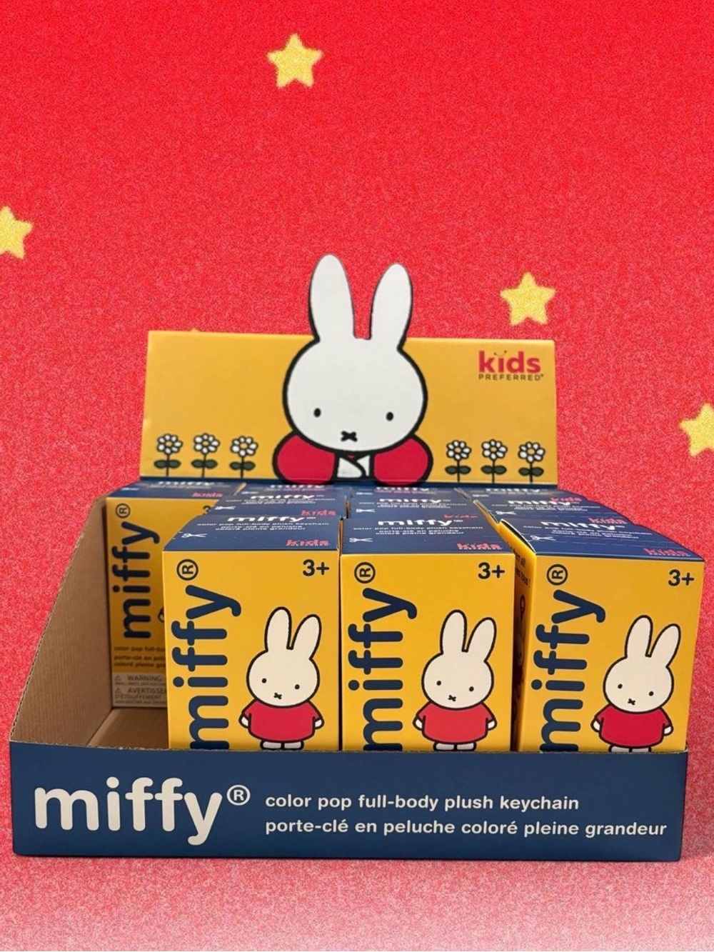 Miffy Blind Box, Full-Body Plush Keychain box